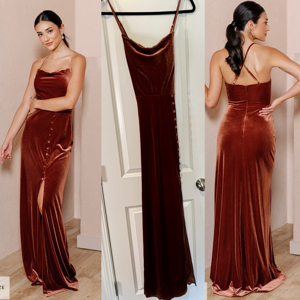 Reverly || Billie Velvet Dress
